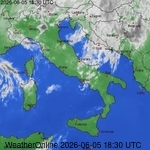 Immagini da Satellite di Italia